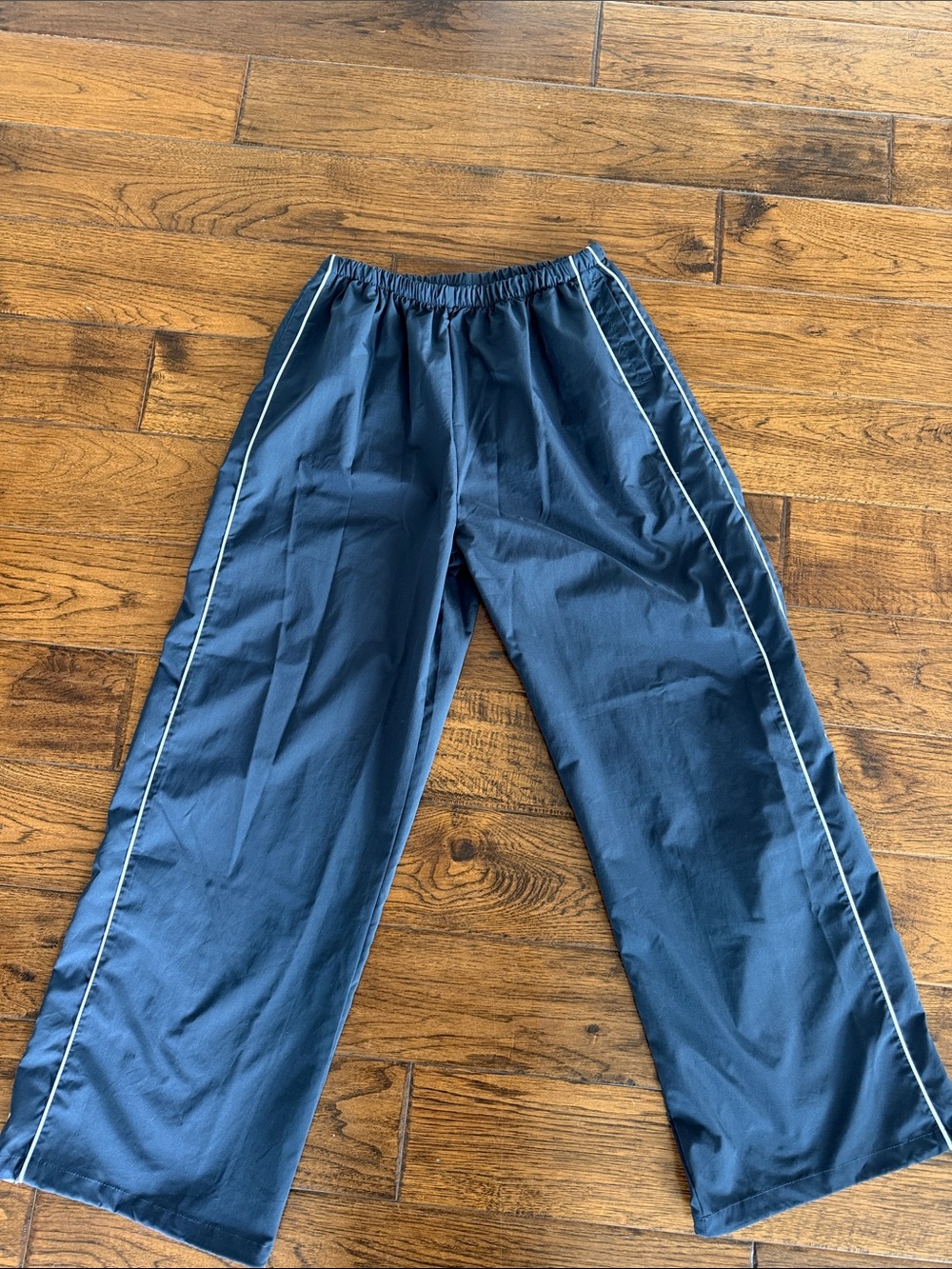 Navy blue track pants